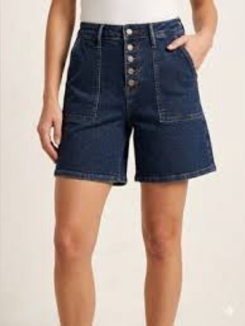 Judy Blue High Waist Button Fly Denim Shorts